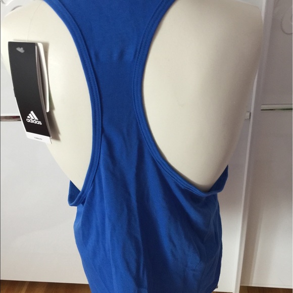 ADIDAS ULTIMATE 2.0 Tank Color BLUE Black Size M - Picture 4 of 8