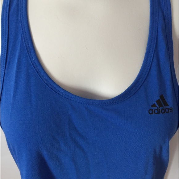 ADIDAS ULTIMATE 2.0 Tank Color BLUE Black Size M - Picture 5 of 8