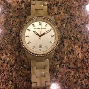 Michael Kors Tortoise Shell Watch