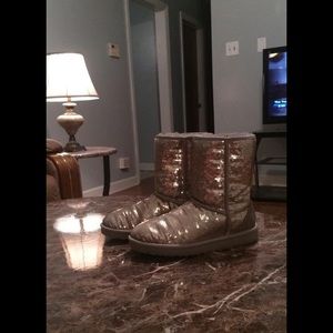 Sequin UGG Australian boots