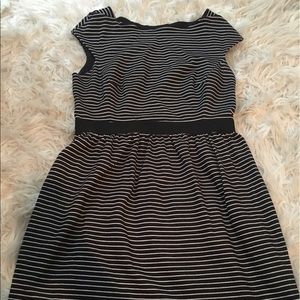 Shoshanna stretch striped dress
