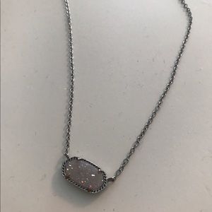 Kendra Scott Elisa Necklace in Iridescent Drusy