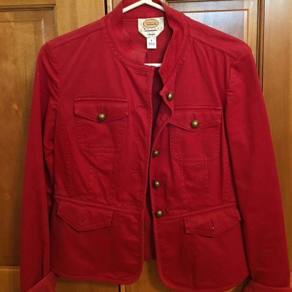 Red blazer/jacket