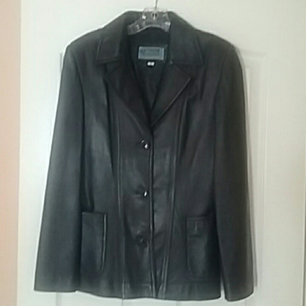 Leather jacket