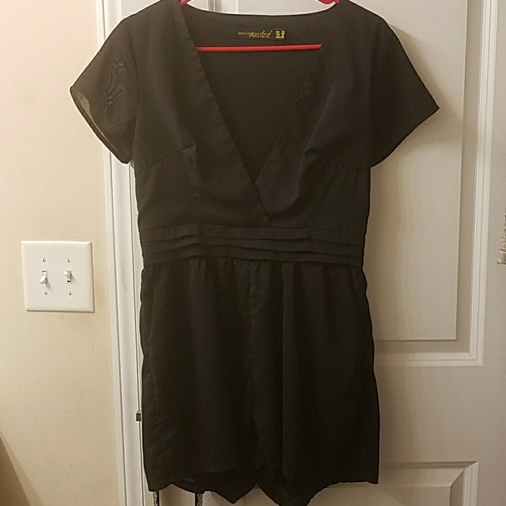 Super cute black romper