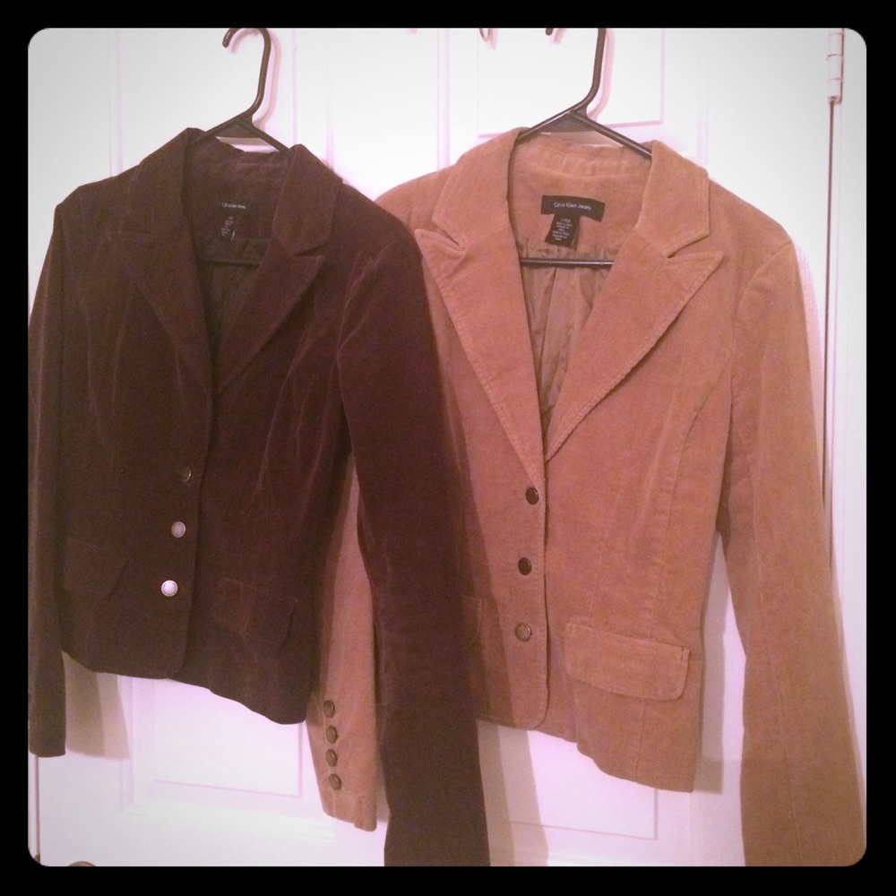 Two blazers
