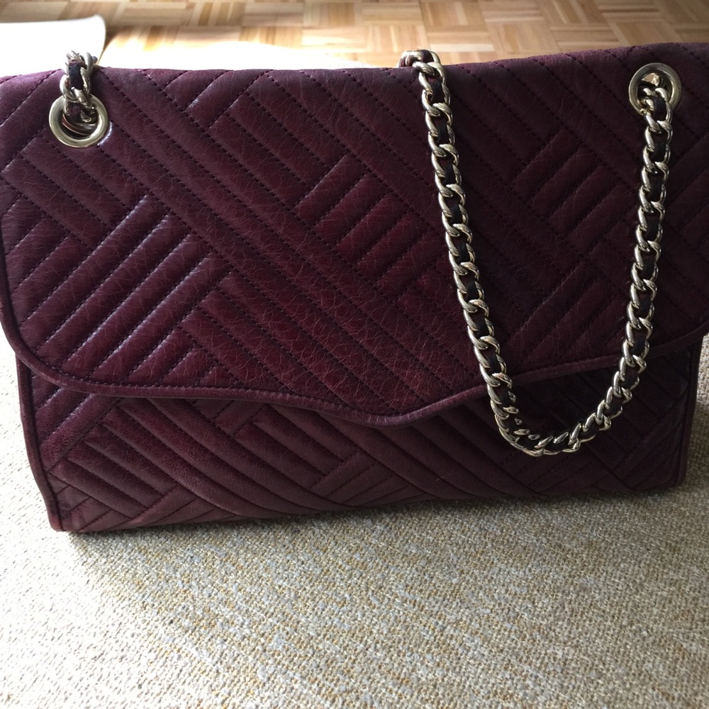 Rebecca Minkoff Affair Burgundy Handbag