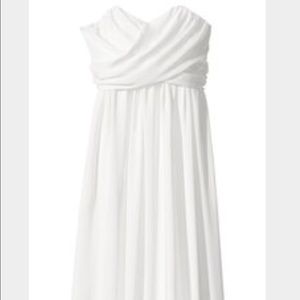 Creamy/White dress (slightly off white).
