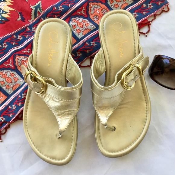 Cole Haan Shoes Cole Haan Sandals Nike Air Sole Gold Cole Haan Shoes Cole Haan Sandals Nike Air Sole Gold