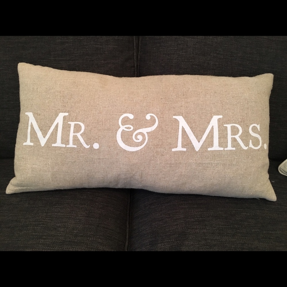 Me and mrs cushion new