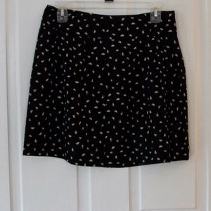 LOFT Feather Pattern Skirt