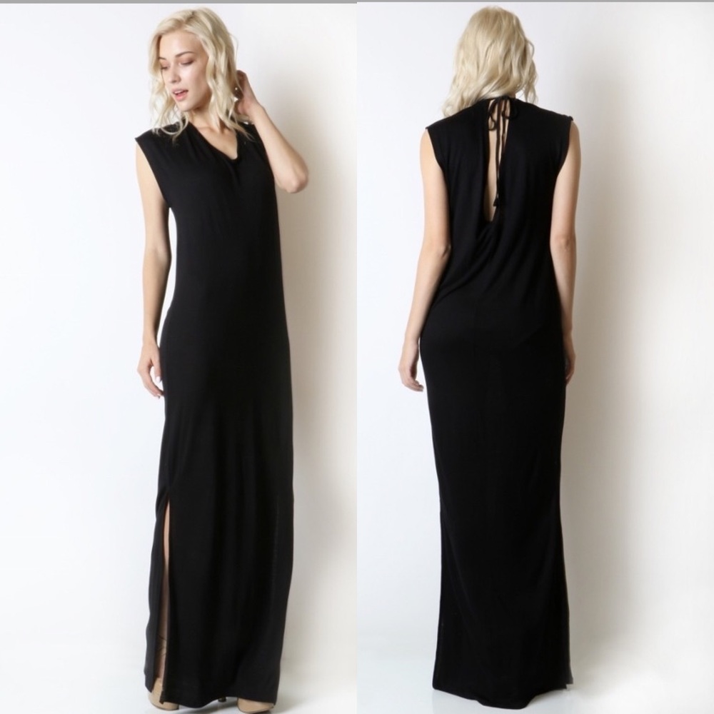FLASH SALE BLACK MAXI - Picture 1 of 3