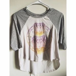 Lion baseball tee