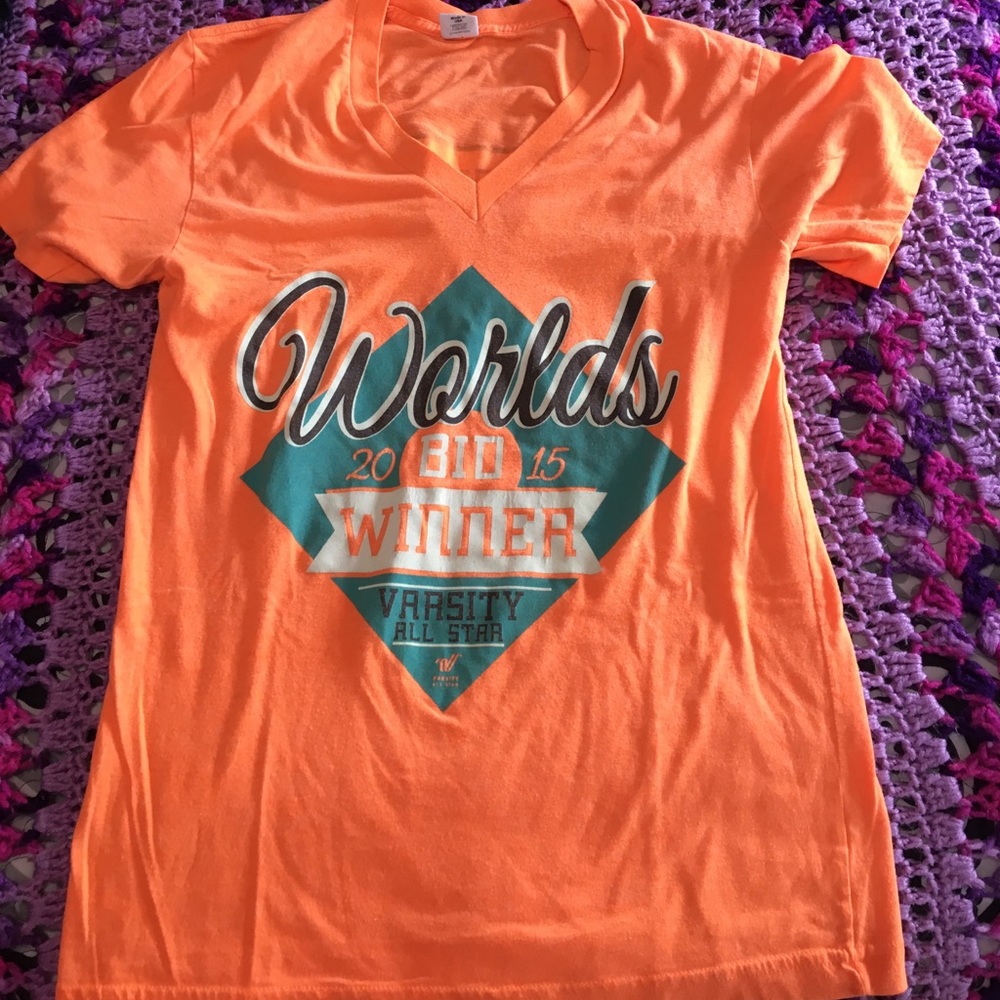 The cheerleading worlds shirt