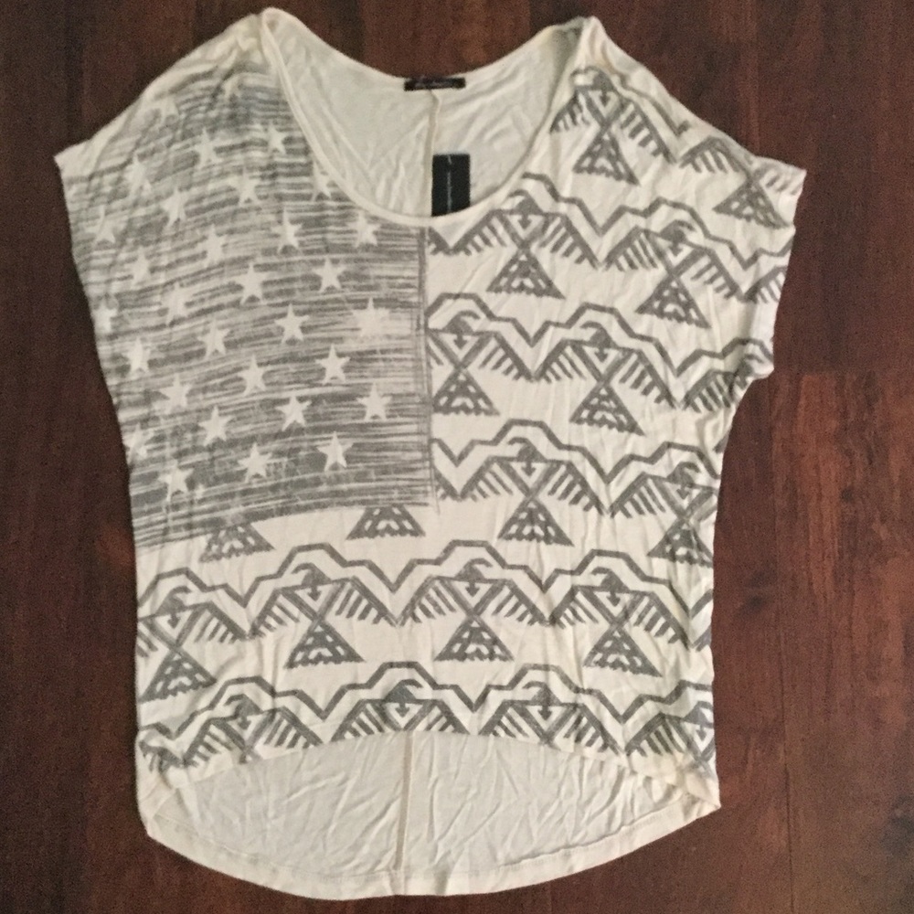 NWT Flag inspired high low top