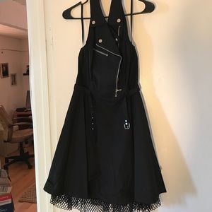 Royal bones backless dress