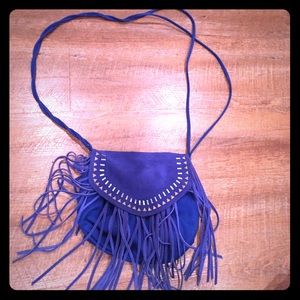 American Eagle fringe satchel