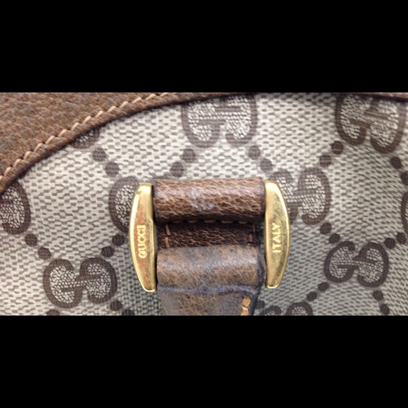 💔 SALEVintage Gucci Boston Speedy WebMonogram Bag - Picture 3 of 4