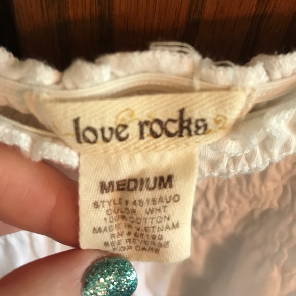 Love Rocks tank top. - Picture 3 of 3