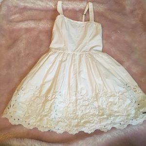 White Abercrombie Dress