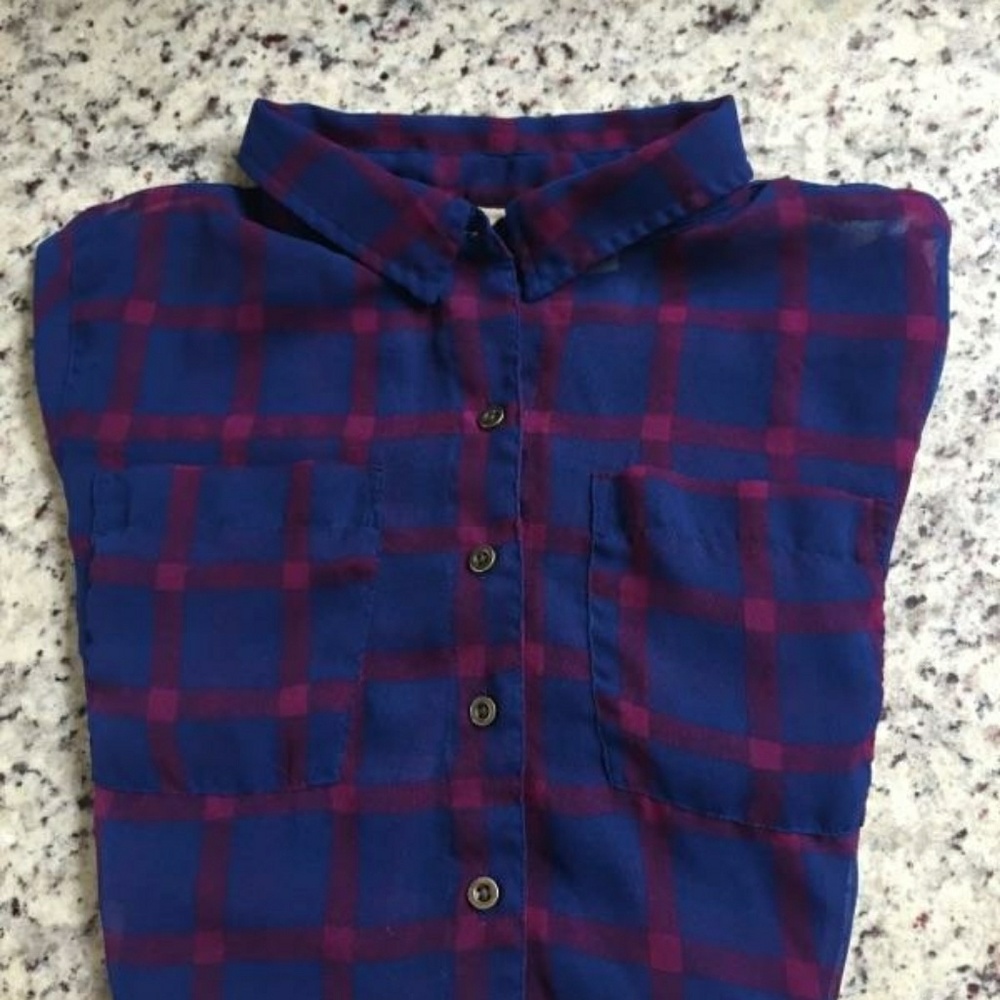 Navy Blouse