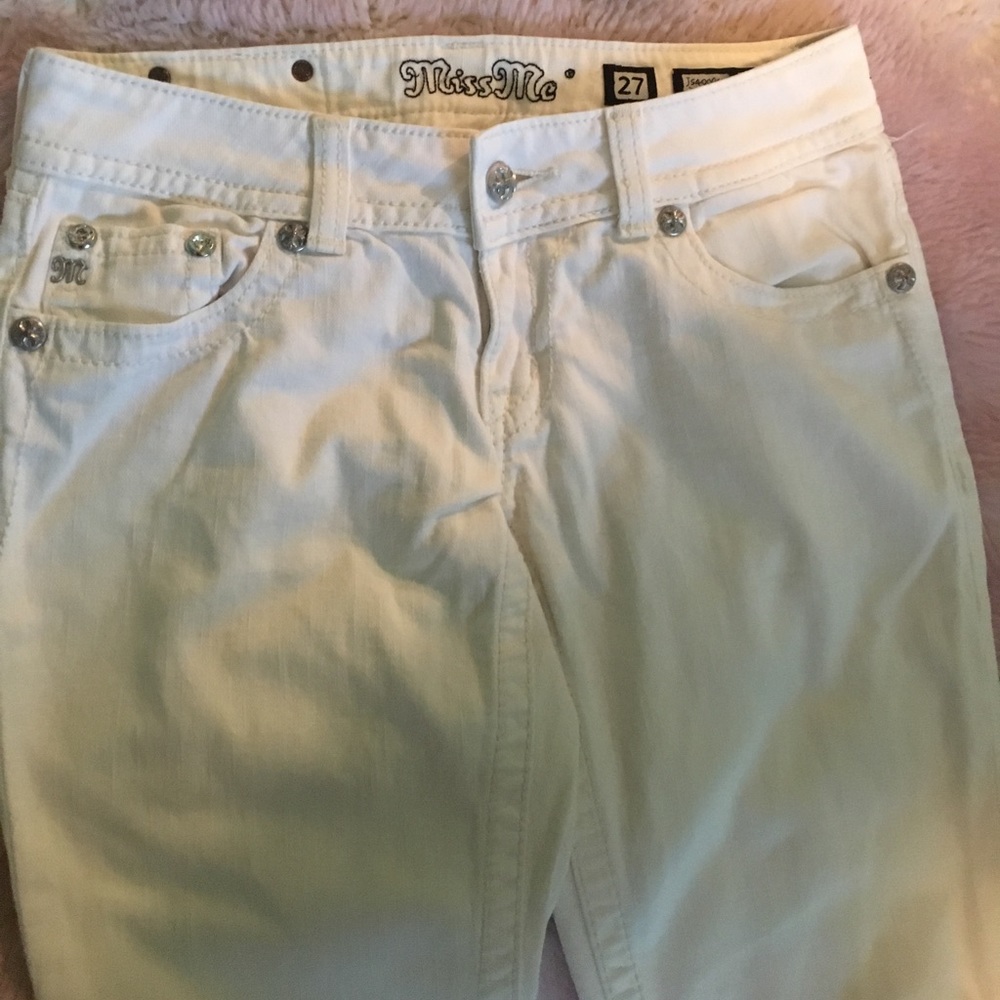 White Miss Me jeans