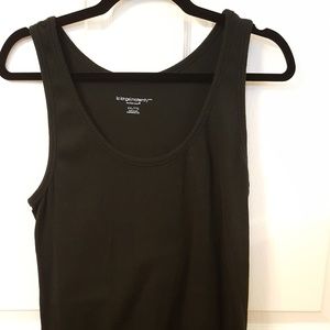 Solid Black XXL Maternity tank top