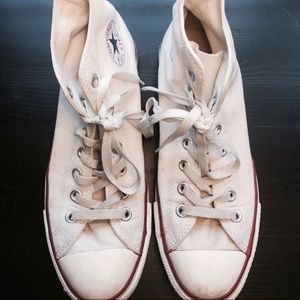 White High-Top Converse