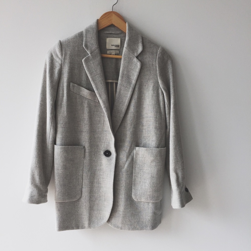 Aritzia wool blazer
