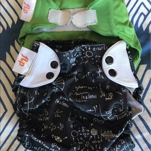 2 Flip Pocket Diapers