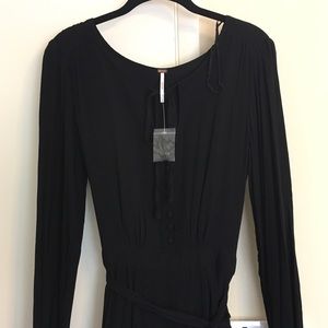 Free People black dress, size 2