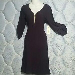 NWT 3/4 sleeves Knee high dress