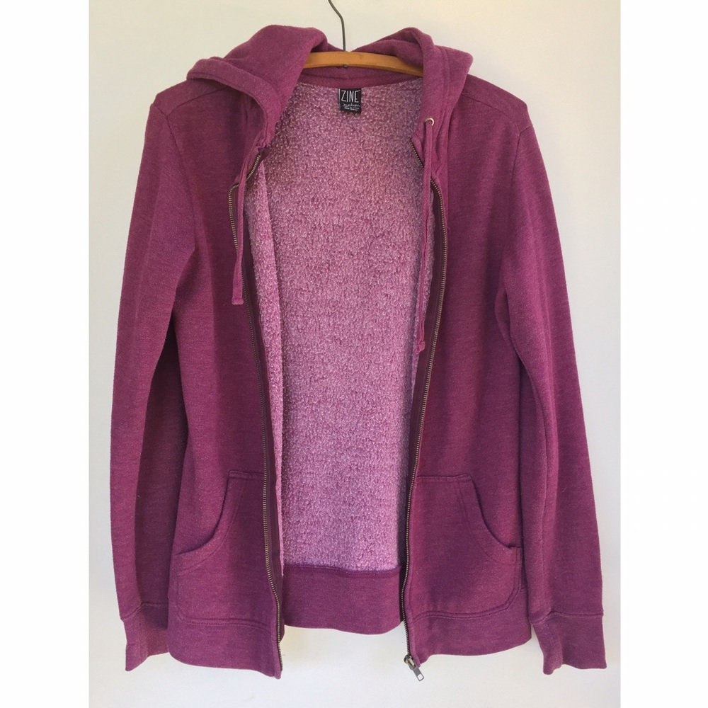 Purple Zine Sweatshirt from Zumies