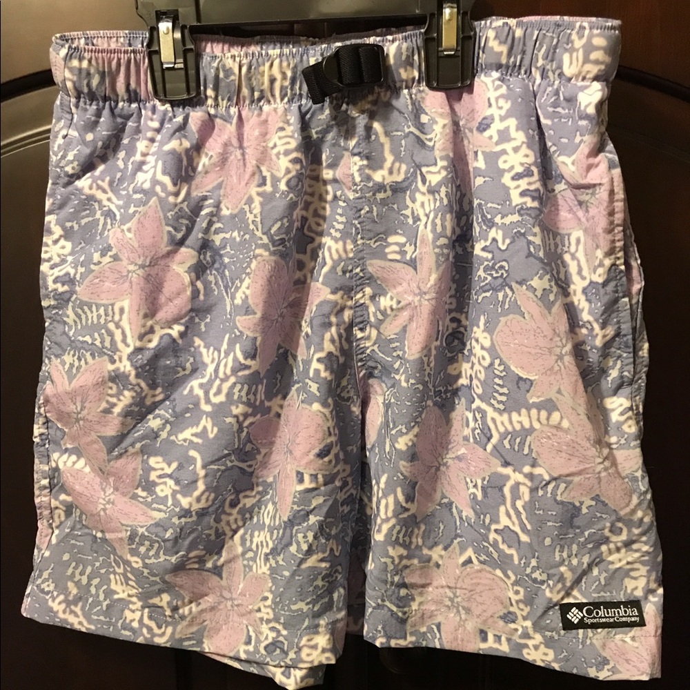 Women's Columbia floral tropical print shorts S