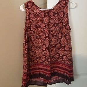 Printed tank top
