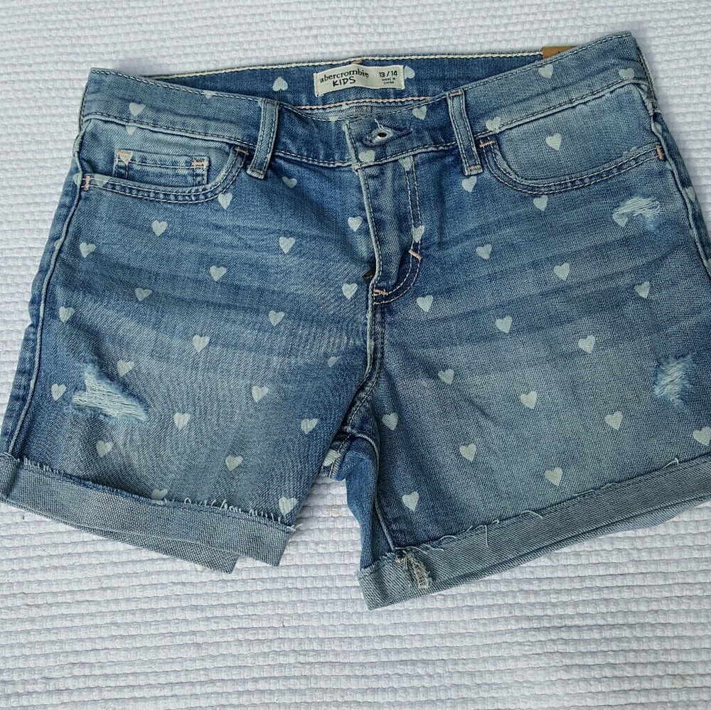 Abercrombie jean shorts New