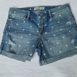 Abercrombie jean shorts New