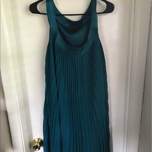 Deep blue turquoise dress