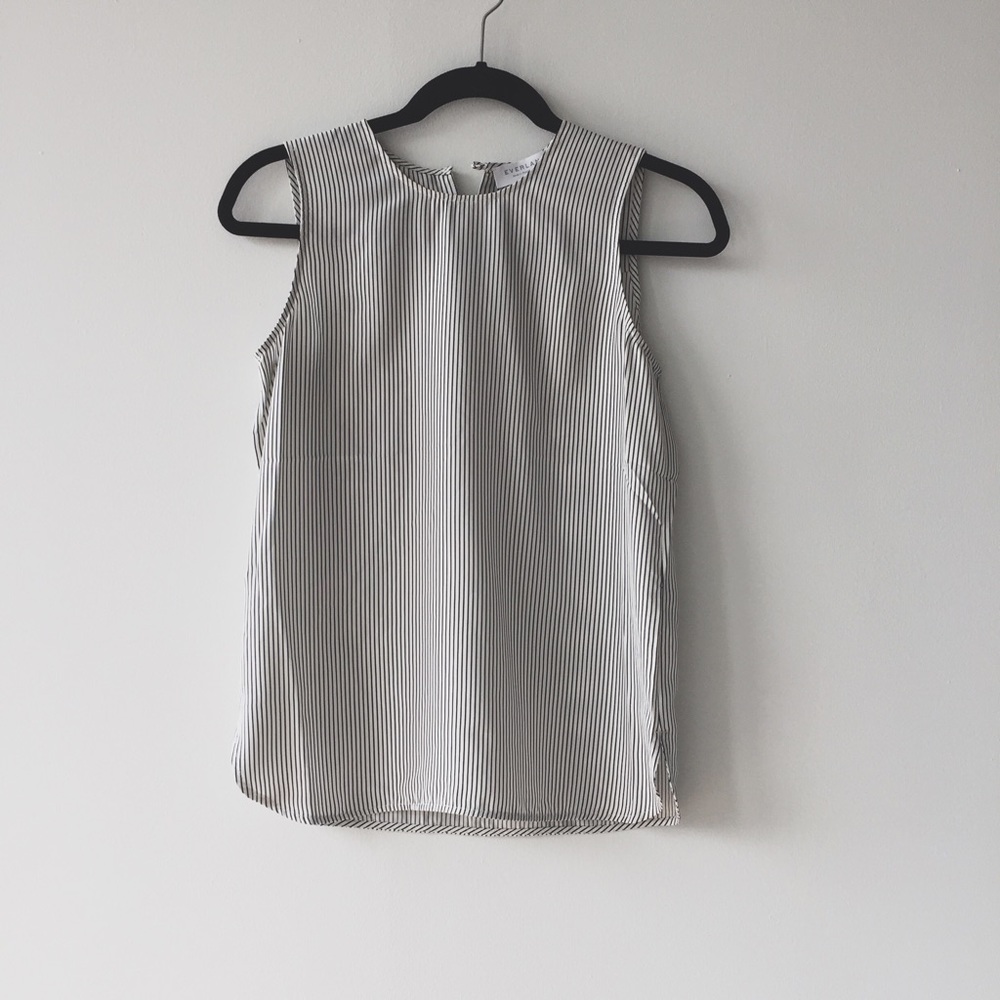 Everlane silk blouse