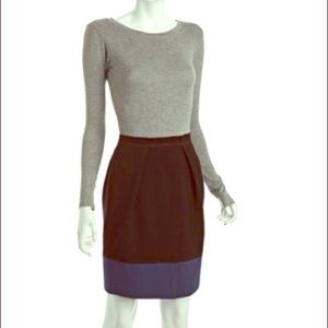 BCBG color block jersey dress