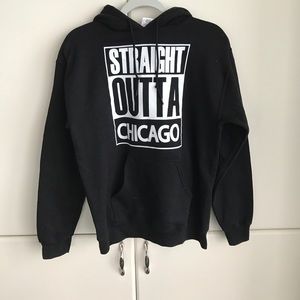 Straight Outta Chicago Hoodie Sweatshirt