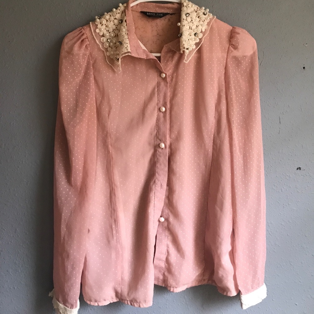 Beautiful pearl Blouse