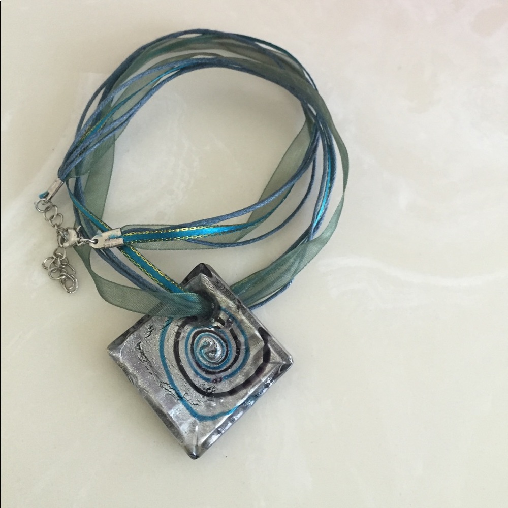 Glass necklace