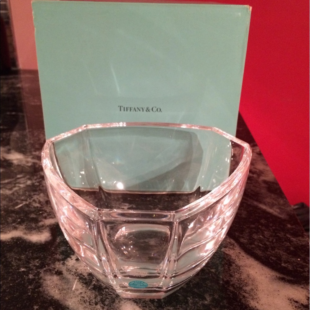 Tiffany & co crystal bowl