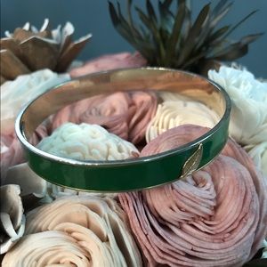 Green & Gold Kate Spade Bangle