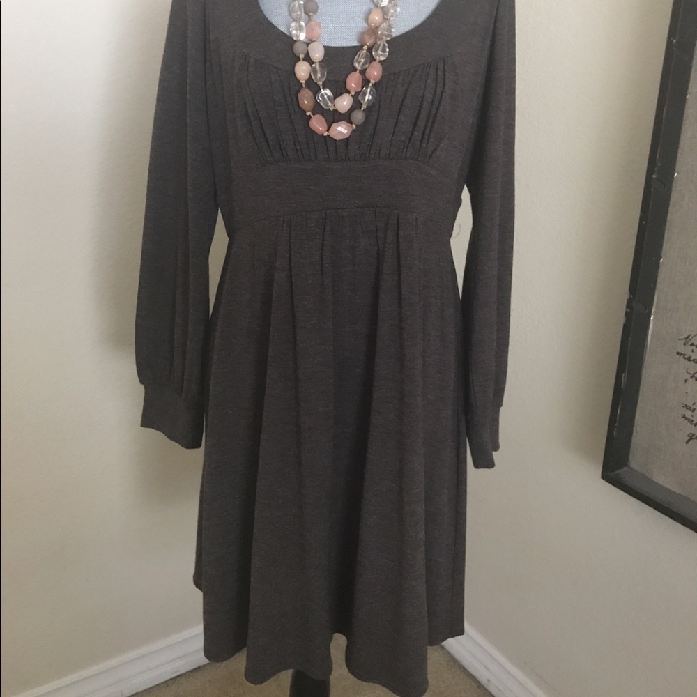 BCBG brown dress
