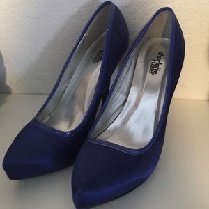 Blue Charlotte Russe heels