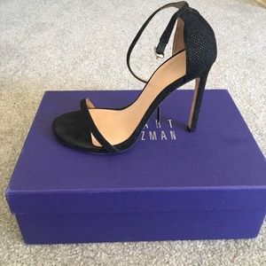 BARELY WORN stuart weitzman nudist sandals!!!
