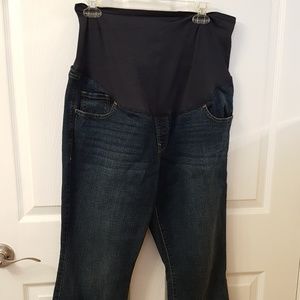 Full panel maternity jeans size 16 short
