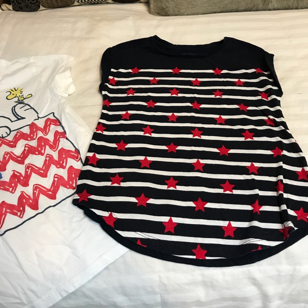 Peanuts and Gap Fourth of July celebration tees!